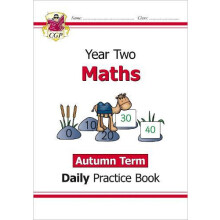 KS1 Maths Year 2 Daily Practice Book Autumn Term by CGP Books Paperbac