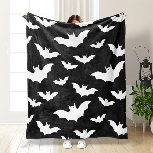 Couverture polaire Halloween 27 x 39 pouces