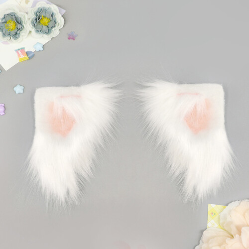 Adjustable Distance Electric Cats Ear Headband Interactive-Pink 2