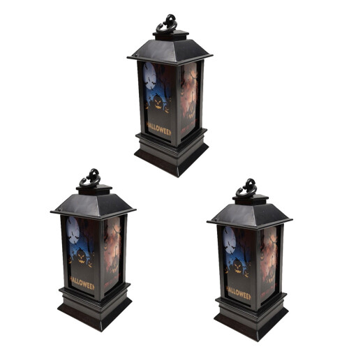 Halloween LED-Nachtlichter, Deko-Requisiten, 3 Stück 1