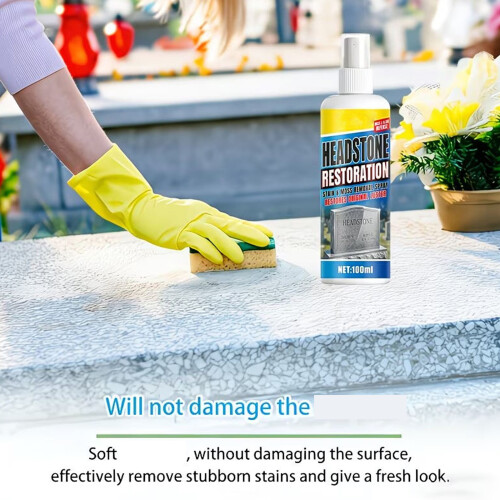 Convenient Liquid Bottle Headstones Cleaner Ideal for-2 1