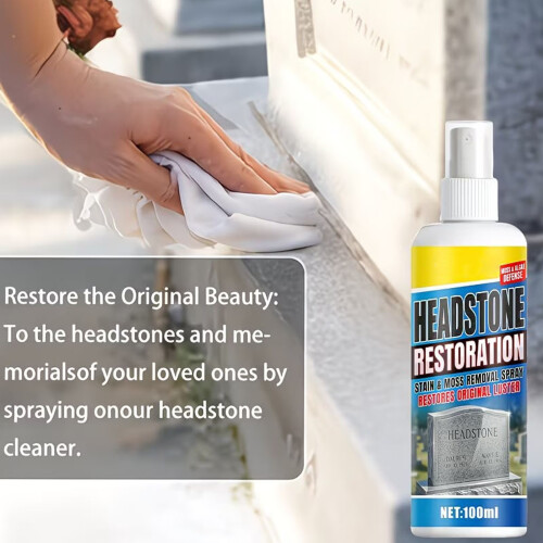Convenient Liquid Bottle Headstones Cleaner Ideal for-2 2