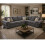 Furniture 786 Chingford Full Back 3c2 Corner Sofa Grey 1