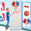 (1 Piece) Wall Mounted Basketball Hoop Set for Kids Activity 3