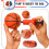 (1 Piece) Wall Mounted Basketball Hoop Set for Kids Activity 1