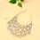 Shining Rhinestones Hair Chain Styling Accessory-Silver 6