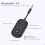 Trasmettitore e ricevitore Bluetooth 5.3 con doppia connessione jack da 3,5 mm per audio wireless stabile e facile da usare 4
