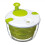 Salad Spinner, Premium Quality Plastic, 24 cm Diameter, Dishwasher Safe, White and Clear Design 4