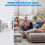 WiFi Signal Booster 2 Pack Plug in Range Extender for Home One Touch Setup Stable Coverage 2