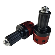 2Pcs High Strength Aluminum Alloy Motorcycle Bar End Caps-Red