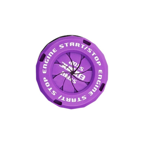 Décoration faite sur commande de bouton d'allumage-tout 1violet