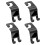 Premium Leather Wrapped Space Saving Car Hook For Seat-Black 1