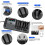 Electric Knife Sharpener 3 Stage for Kitchen Knives, LCD Display, Diamond Abrasive, Adjustable Speed, UK Plug 2