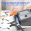 Electric Knife Sharpener 3 Stage for Kitchen Knives, LCD Display, Diamond Abrasive, Adjustable Speed, UK Plug 5