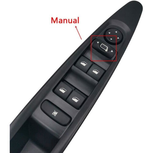 Front Left Power Window Switch Button for Citroen C4, Electric Window Control Push Button Replacement 2