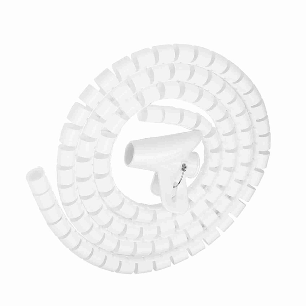 Flexible Tube Wire Wrap 1.5M 16Mm White 7340572219763