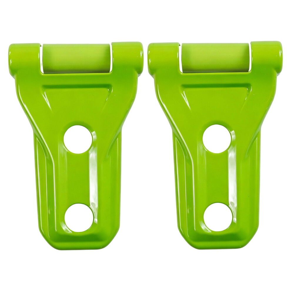 2Pcs Abs Engine Hinges Diy Installation Engine Joints For- Green 7704001254914