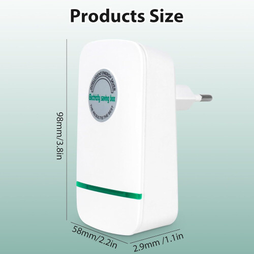Εξοικονομητής ενέργειας 4 τεμαχίων 28000W 90-240V για πρίζα ΕΕ, λευκός, για οικιακή χρήση 1