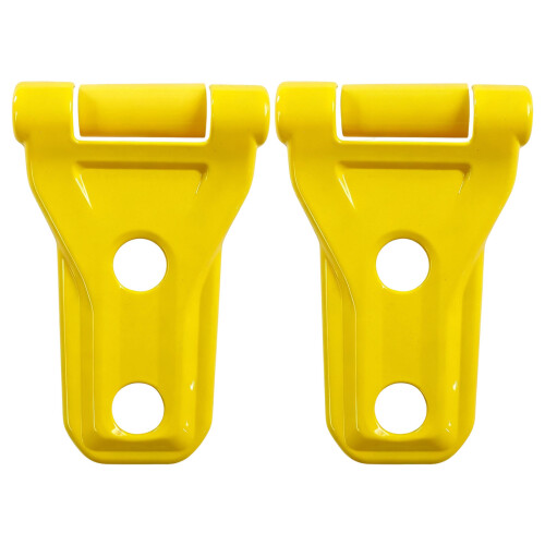 Jeu de charnières de capot ABS améliorées, à coller-Jaune
