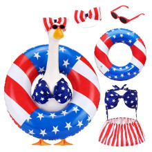 Porch Geese Costume And Swimming Pool Float Decorations Geese-A