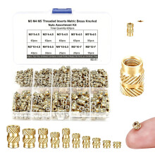 420 Stück M3M4M5 Kupfer-Heat-Set-Mutter, schwere