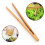 Bamboo Toaster Tongs Reusable 4-Piece 3
