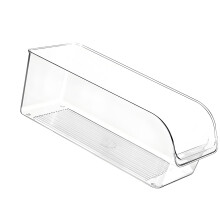 Boîte de rangement transparente polyvalente, bacs de rangement-1