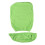 Housse pivotante pour ordinateur, couleur unie, en polyester extensible 1