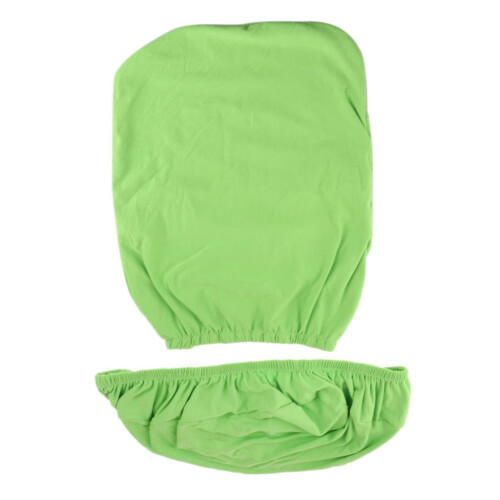 Housse pivotante pour ordinateur, couleur unie, en polyester extensible