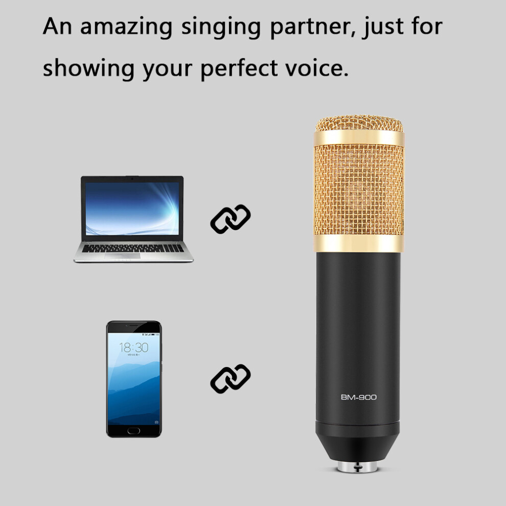 Cardioid Condenser Mic With Shock Stand 7340572845153