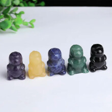Řezba dinosaura ze sodalitu pro léčivou dekoraci 1 ks