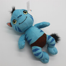 Blue Cartoon Plush Collectible Toy
