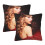 Housses de coussin décoratives 45 x 45 cm (lot de 2) 1