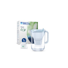 BRITA Style Eco Cool Wasserfilterkanne blau