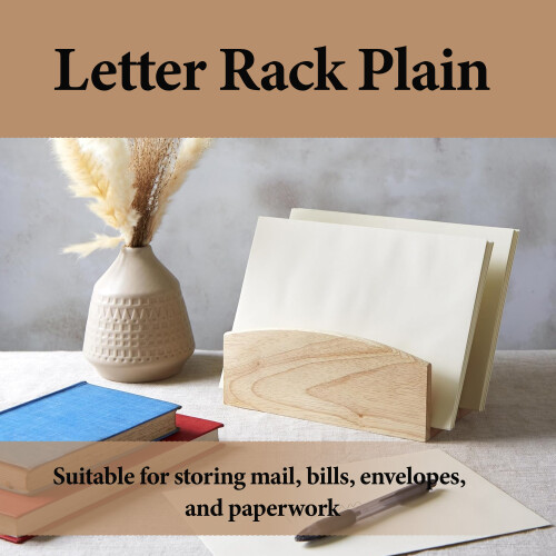 Apollo Wooden Letter Rack Desktop Organizer 2