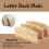 Apollo Wooden Letter Rack Desktop Organizer 5