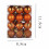 Christmas Ball Ornaments Coffee Brown 48PCS 5