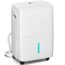 30L/Day Dehumidifier for Home, with Auto-Clean Filter, 24H Timer