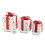 Christmas Decoration Set Pre-Lit Gift Boxes Warm White LED 2