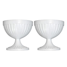 Wall Mounted Half Vases Unique Plastic Flower Holder for-2334