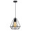 Black Ceiling Light Wire Basket Metal Basket Pendant Lighting Ceiling Light Shade 1