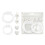 Anti Loose Needle Stoppers Set For Making Bracelets-White 1