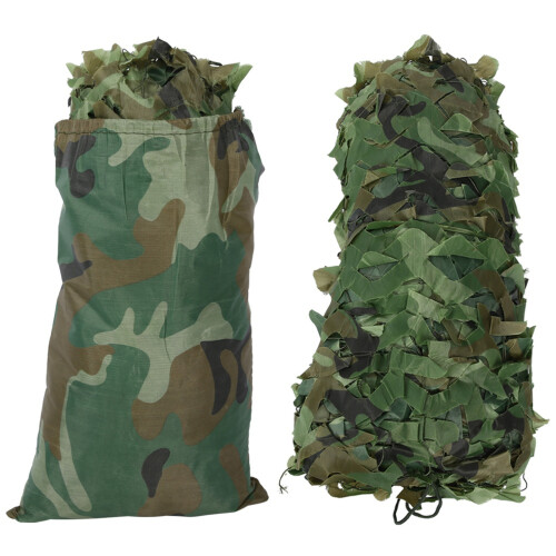 4x5m Stealthy Woodlands Camo Net 1