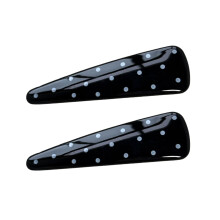 2Pack Retros Style Duck Bill Hair Clip Fashion Girls-Black B