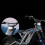 6000-6500K Bright 20W Motorcycle Headlight With Double-Yellow 6