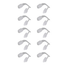 10 Stück rutschfeste Silikon-Nasenpolster, transparente-MA26