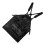 Durable Workshop Apron Pocket Comfort Padding Canvas For-Black 1