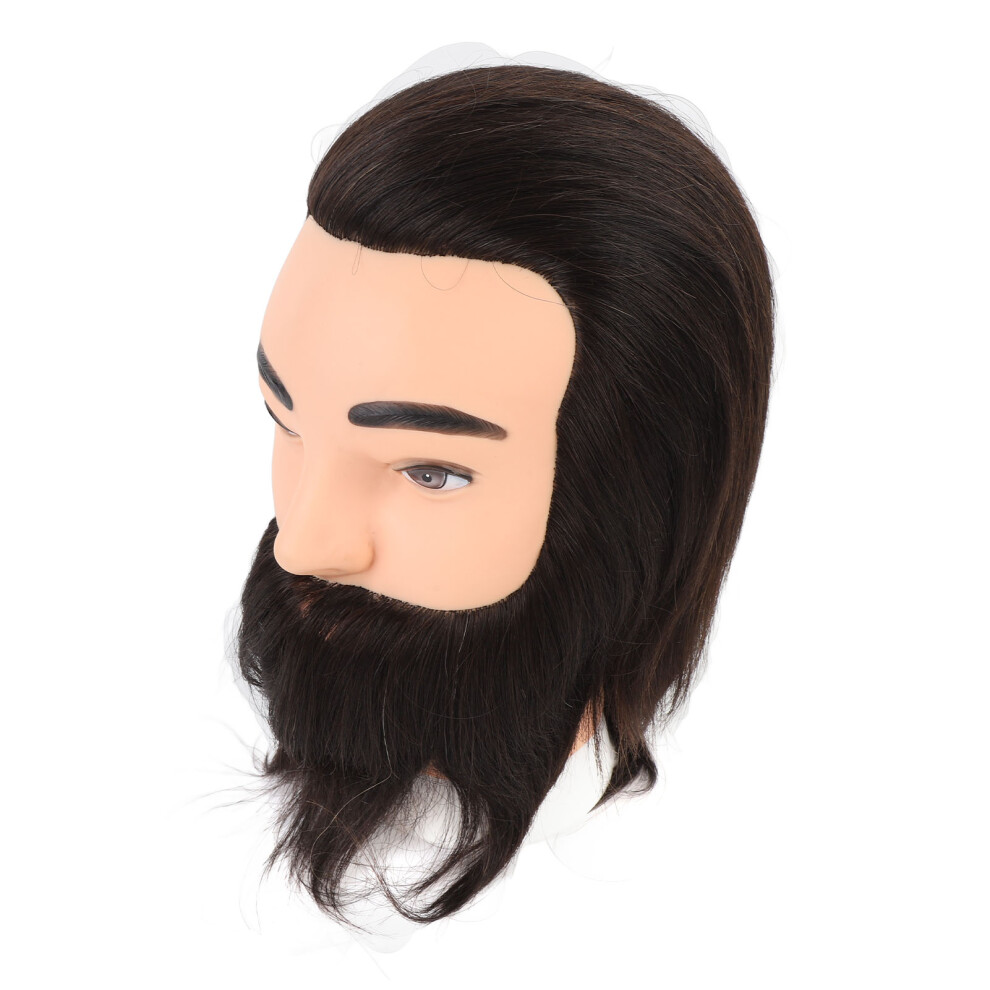 Male Mannequin Head with Beard for Hairdressing