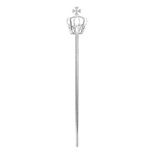 Elegante strass-optocht Scepter Queen Staff voor-52 cm