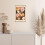 Affiche vintage botanique de marché aux fleurs 30 x 40 cm 4